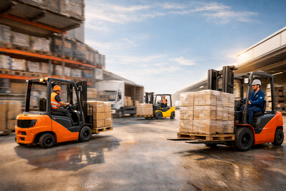 wynajem wózków widłowych